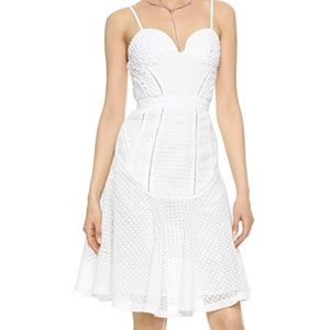 NWT Kendall + Kylie White Lace Party Dress - Small